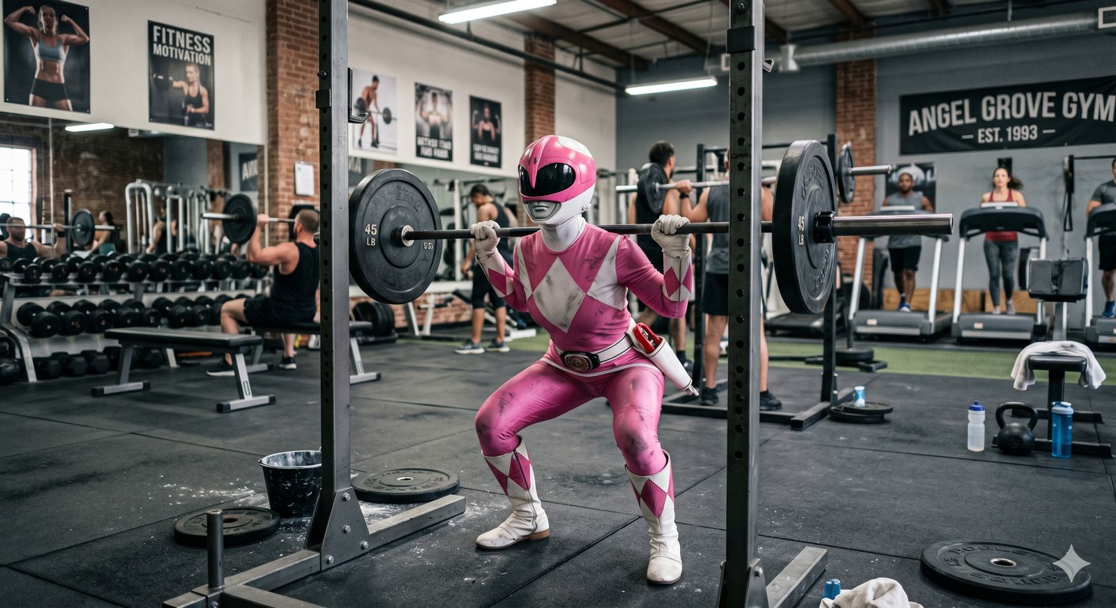 Power Ranger Pink 